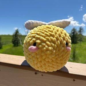 Handmade bee plush